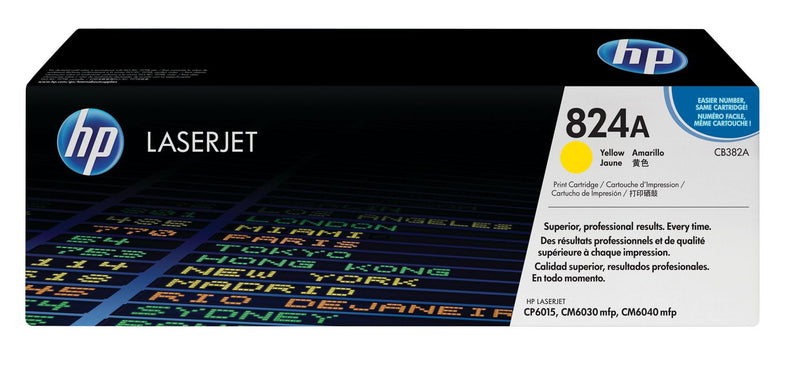 824A, 21000 pages, Yellow, 1