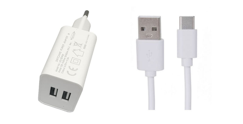 USB-C to USB2.4A 1m + Charger