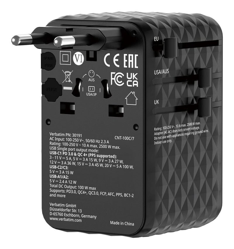 Universal Travel Adapter with