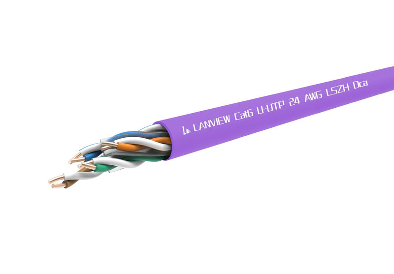 4x2xAWG24 LSZH Purple 305m