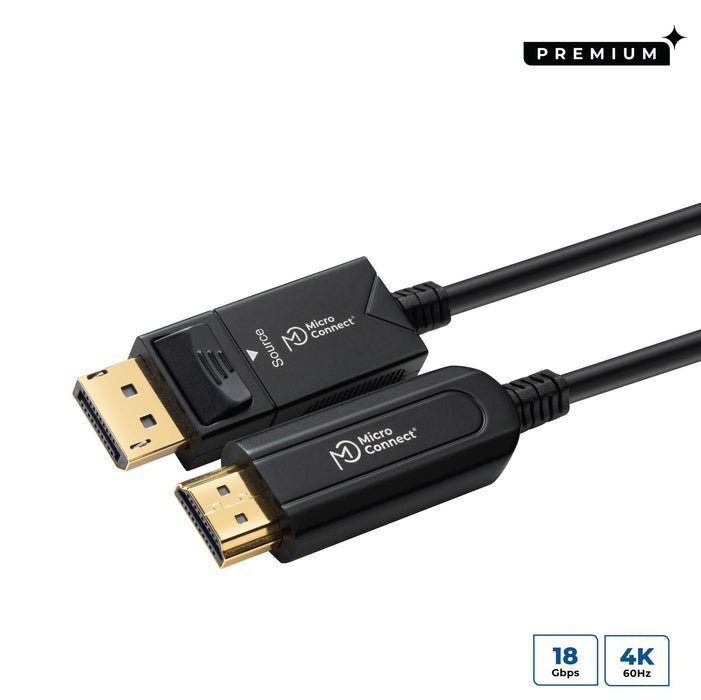 15m cable, DP 1.4 - HDMI 2.0