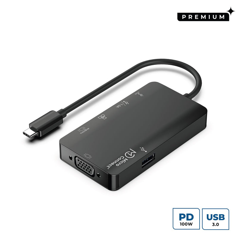 USB-C to 2 x USB3.0 A /RJ45/