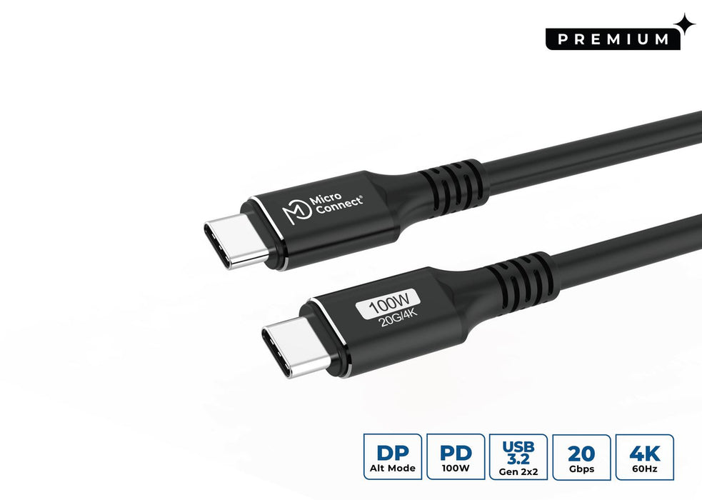 20Gbps, 100W, USB 3.2 Gen 2x2