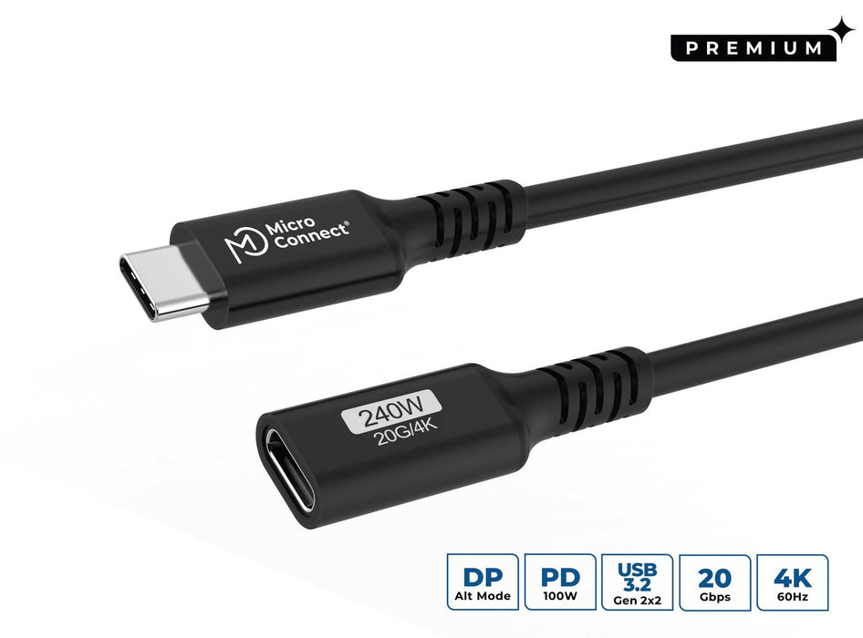 0.5m 20Gbps, 240W, USB 3.2
