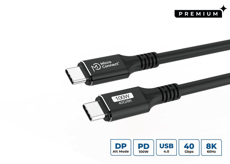 Premium, 100W, 40Gbps, USB4