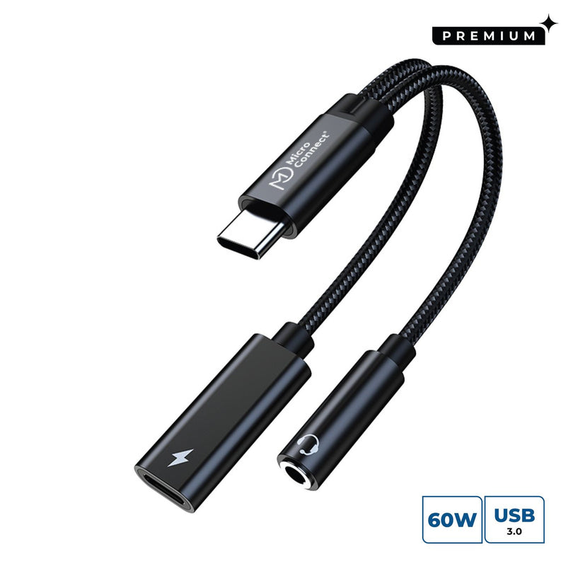 USB-C Female Adapter, Black