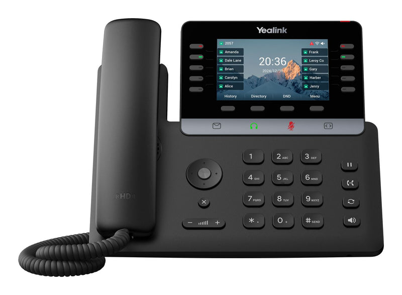 - Voice-over-IP