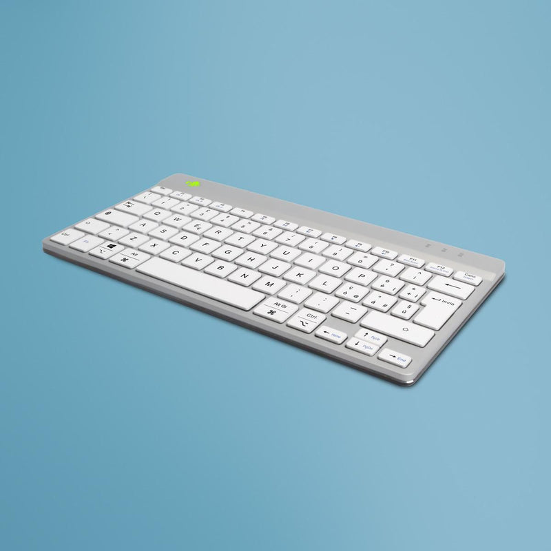 QWERTY (IT), bluetooth, white