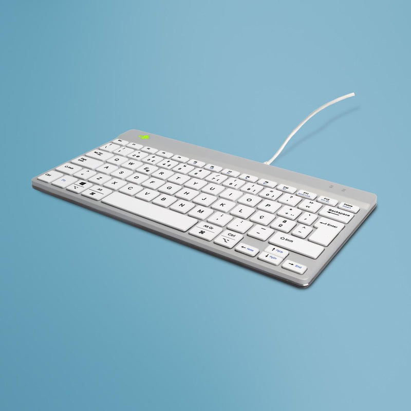 QWERTY (PT), wired, white