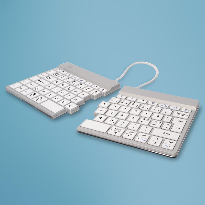 AZERTY (FR), bluetooth, white
