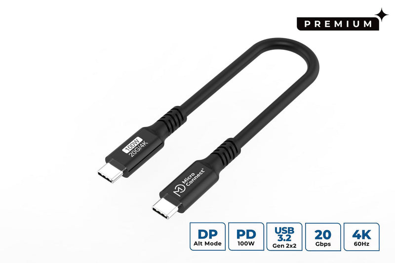 20Gbps, 100W, USB 3.2 Gen 2x2