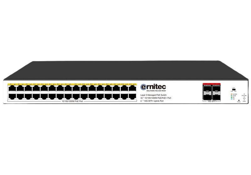 3 PoE Switch, 32 Gigabit