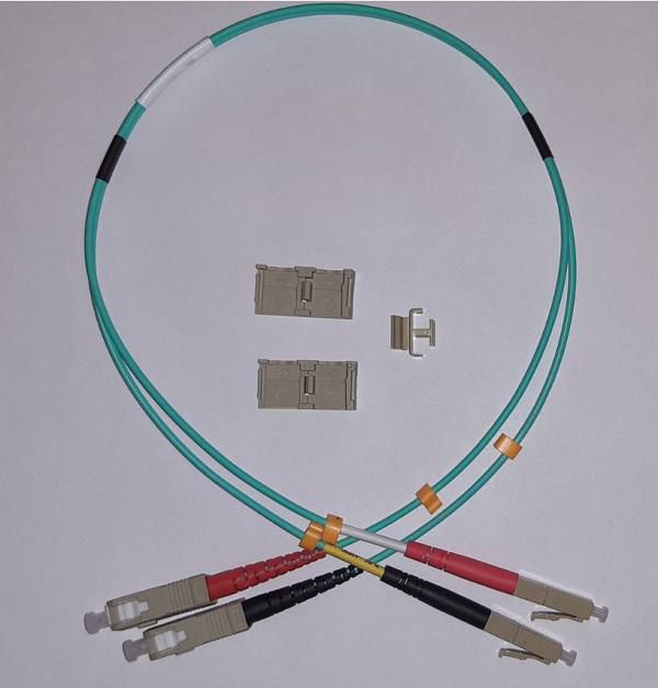0,5 METER, 50/125 µm GREY