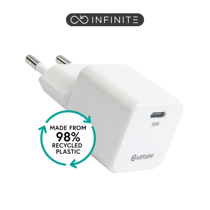 EU PD 30W GaN. 1 x USB-C.