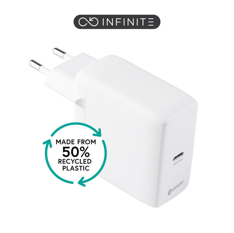 EU PD 65W GaN. 1x USB-C .