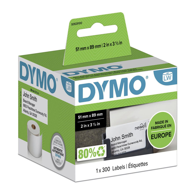(Non-adhesive) 51mm x 89mm