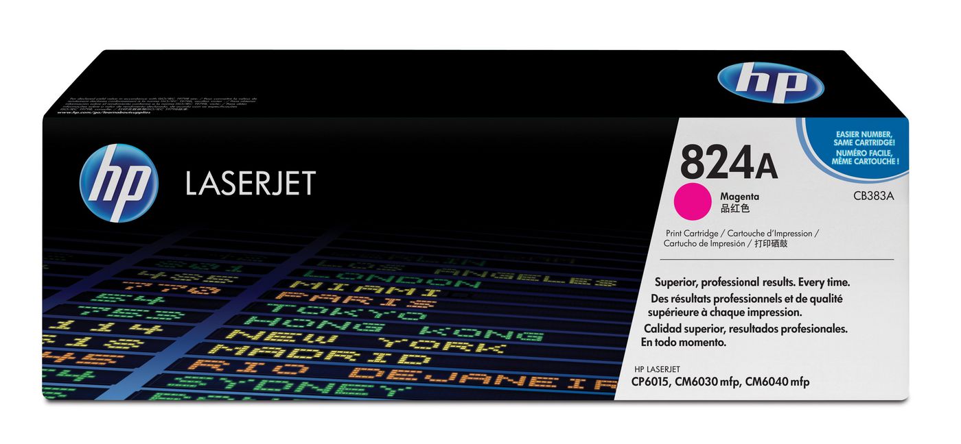 824A, 21000 pages, Magenta, 1