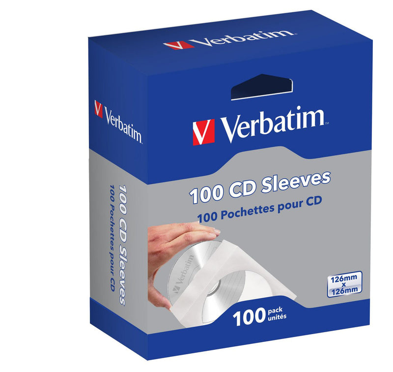 CD Sleeves (Paper) 100pk, 100