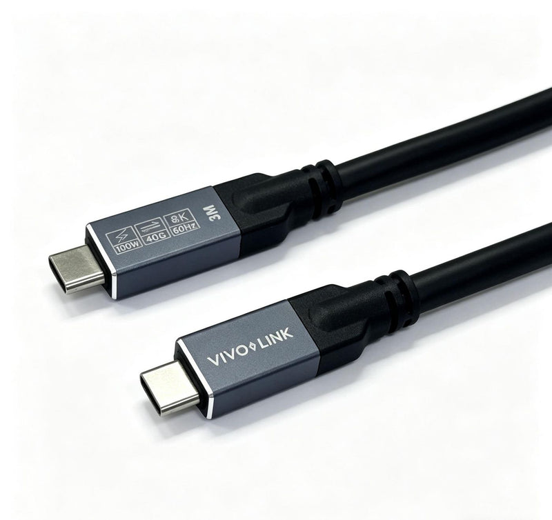 USB4, 40Gbps, 100W PD, 8K,
