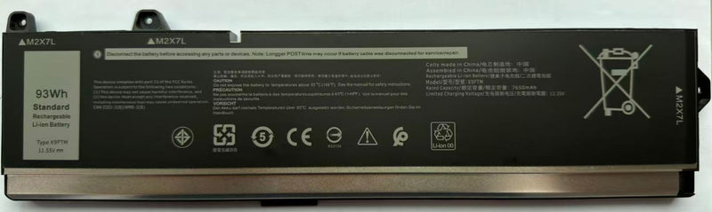 92.98Wh 11.55V 8050mAh