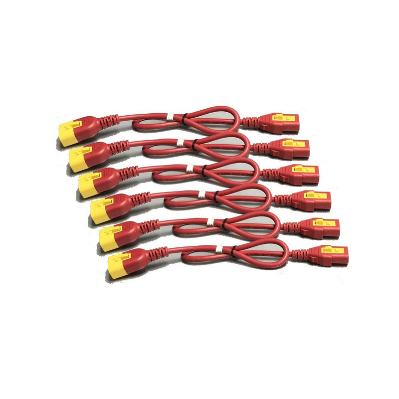 Red 1.83 m C13 coupler C14