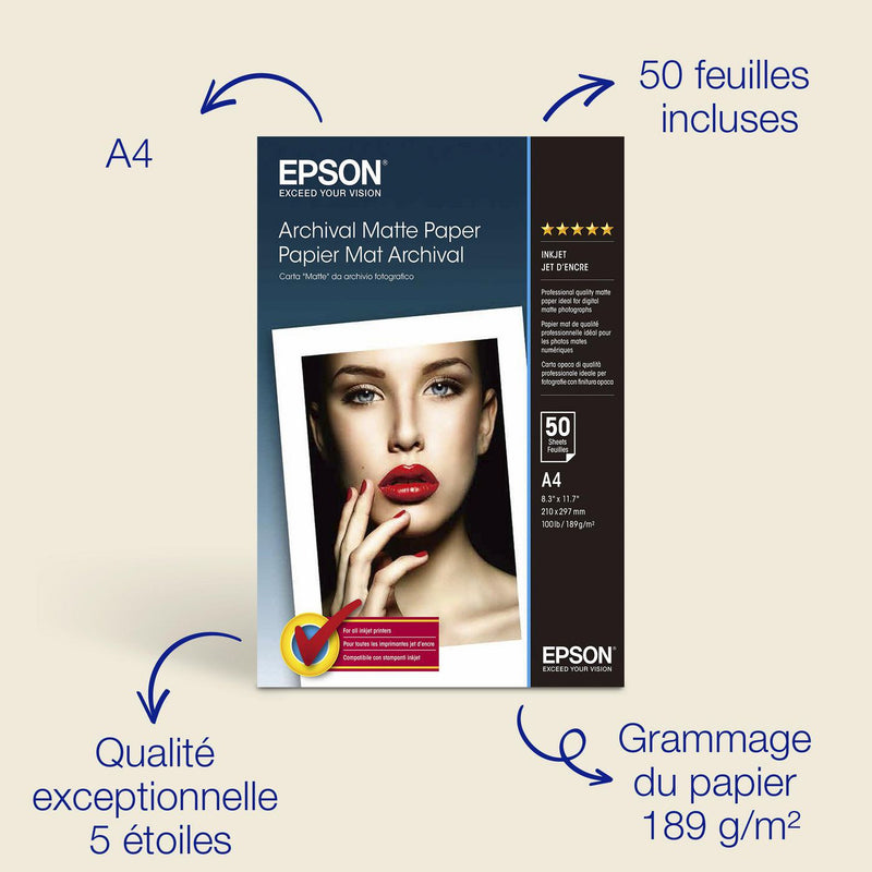 Archival Matte Paper - A4 -