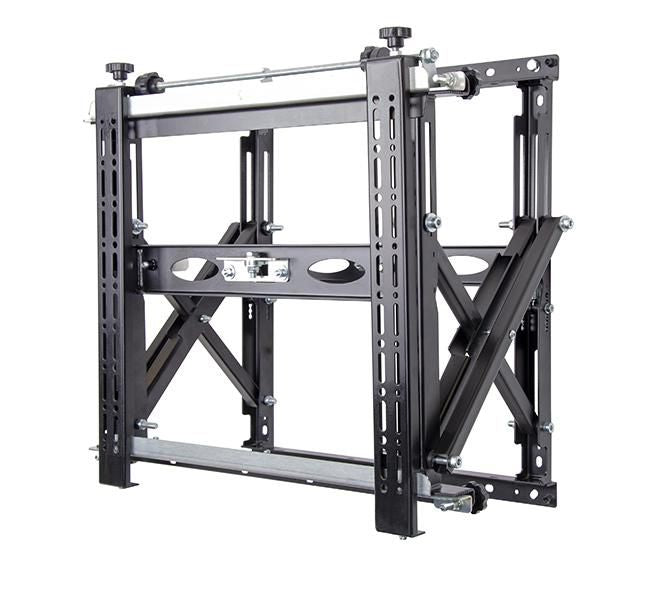 Support mural plat escamotable ultra-robuste