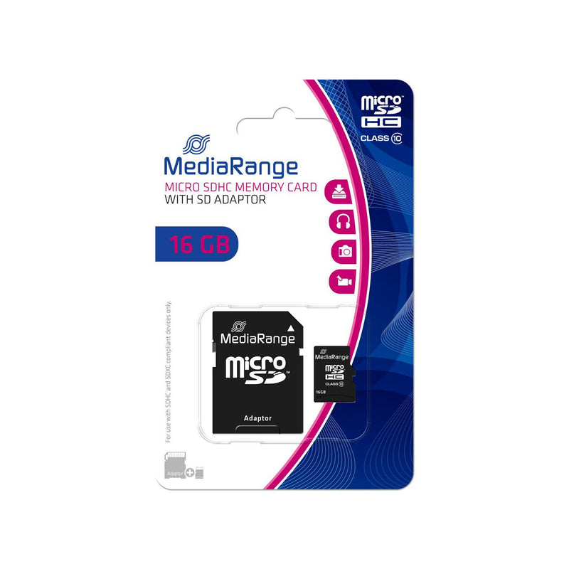 CARD MediaRange MR958 - 16 GB - Schwarz