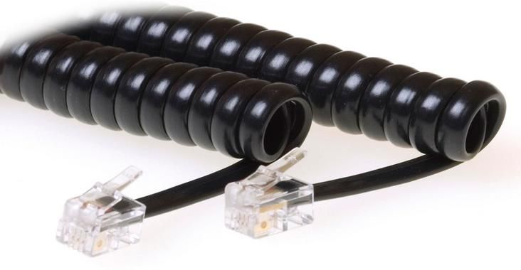 Coiled cable