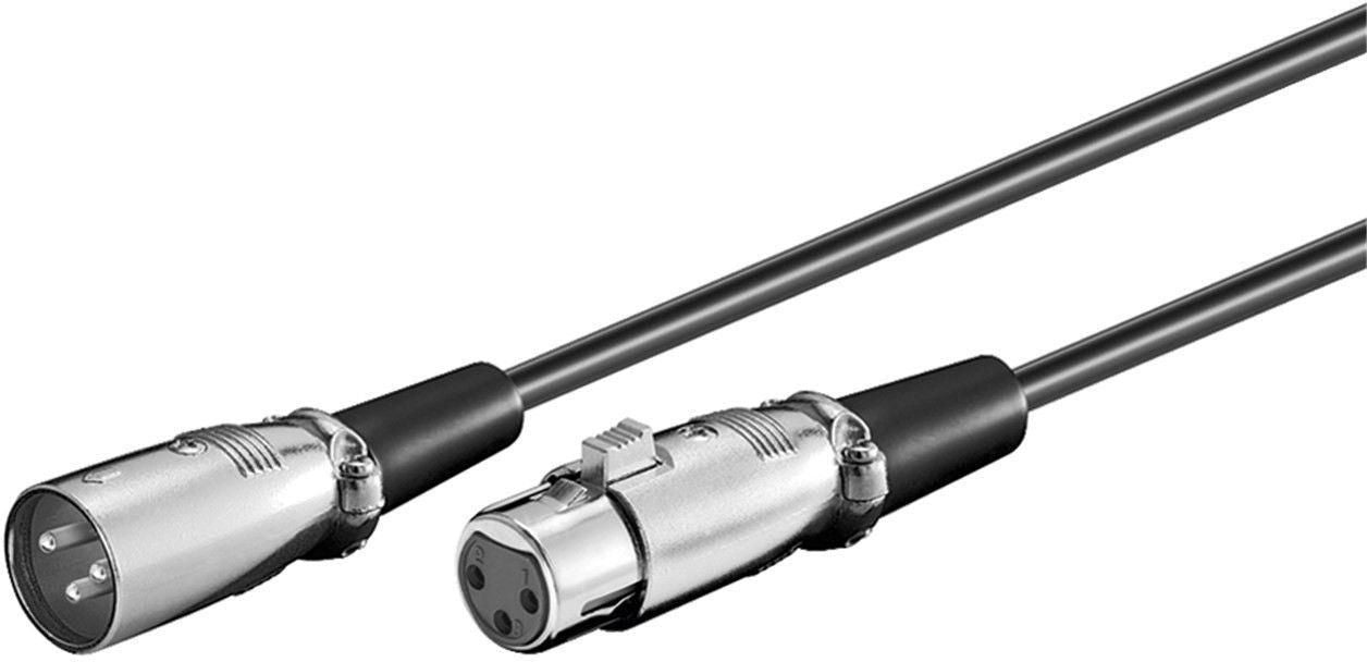 XLR 3-pin -  XLR 3-pin M-F