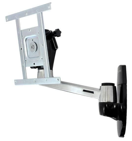 ERGOTRON LX HD Schwenkarm fuer Wandmontage bis 106cm 42Zoll VESA 75x75 100x100 200x100 200x200mm max.22,7kg.