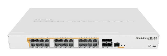 MikroTik CRS328-24P-4S+RM 28P PoE (PoE+ 24) 10G managed gigabit switch