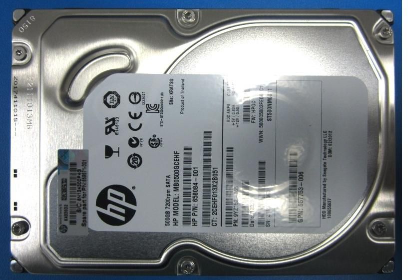 659571-001, 3.5", 500 GB,