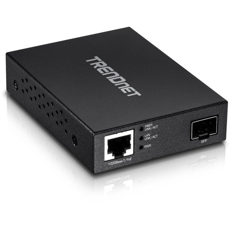 TRENDnet TFC-PGSFP Medien Konverter SFP PoE powered