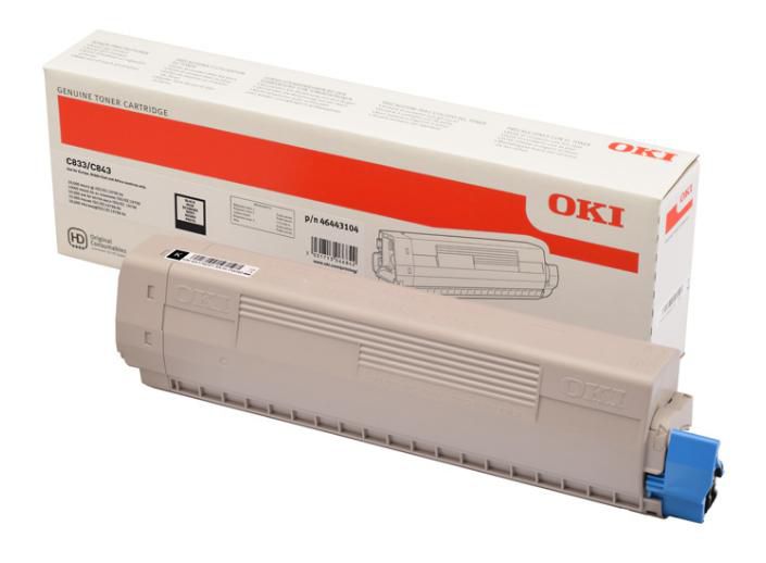 46443120 OKI ES Toner black 10.000Seiten