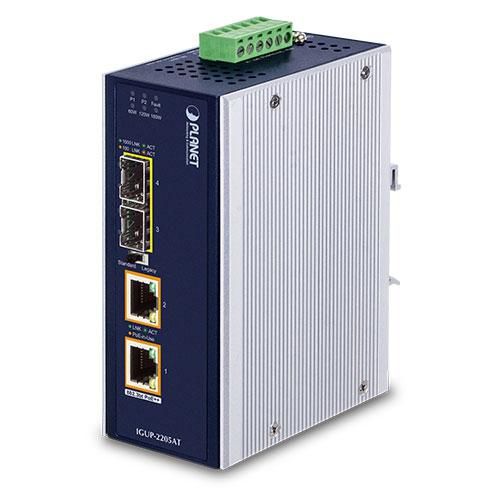 SFP to 2-Port 10/100/1000T