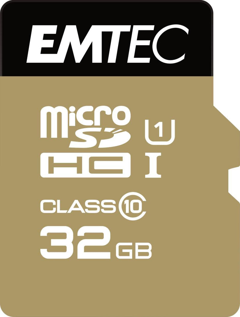 CARD Emtec m32GB UHS-I U1 EliteGold + Adapter