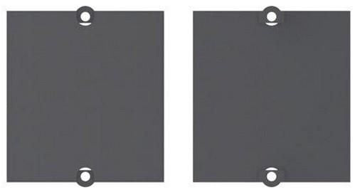 BACHMANN Custom Modul Blindabdeckung, schwarz