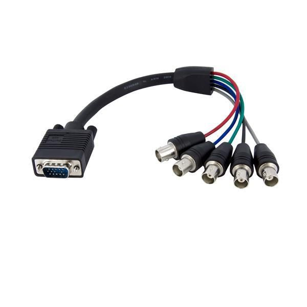 1 ft Coax HD15 VGA to 5 BNC
