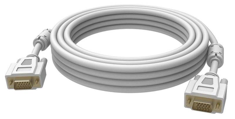 Vision Techconnect – VGA-Kabel – HD-15 (VGA) (M) auf HD-15 (VGA) (M) – 10 m – weiß