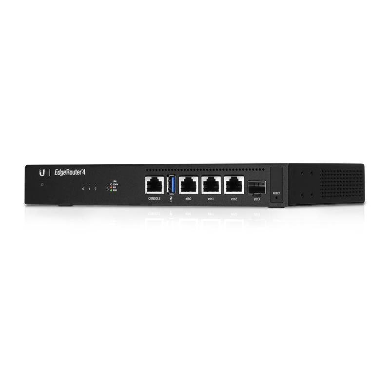 Ubiquiti Networks EdgeRouter 4 wired router Gigabit Ethernet Black (ER-4)