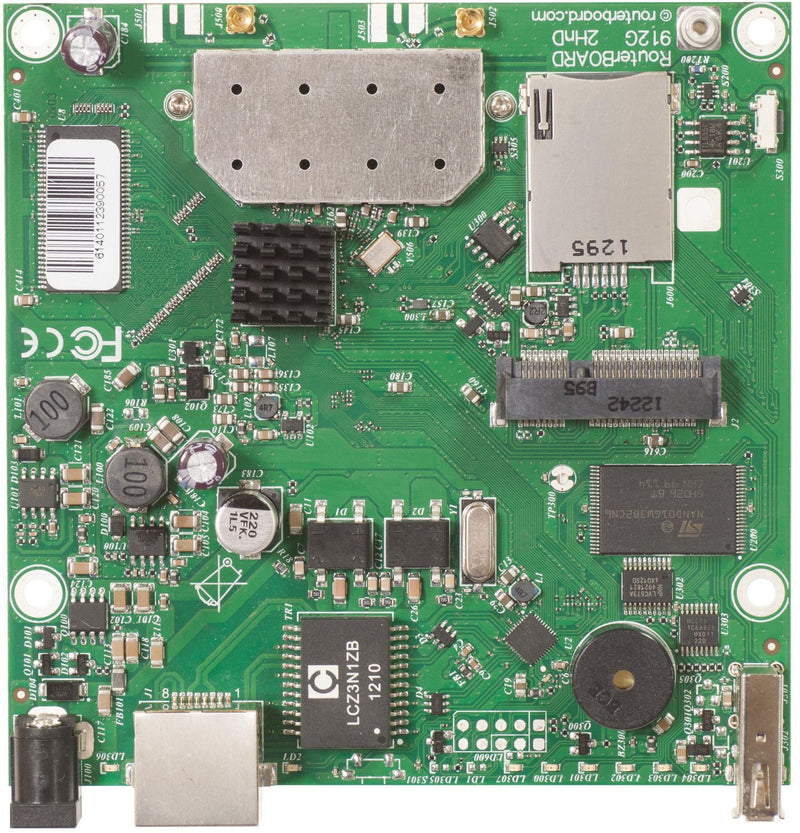 Atheros CPU, 64 MB RAM,