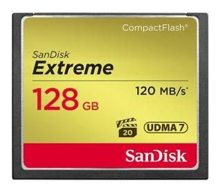 CARD 128 GB CompactFlash SANDISK EXTREME 120