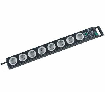 outlet(s) Black, Gray 2.5 m 8