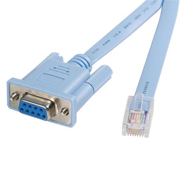 6 ft RJ45 to DB9 Cisco