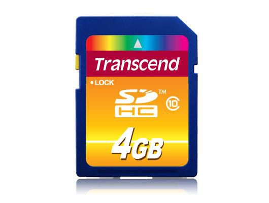 TS4GSDHC10, 4 GB, SDHC, Class