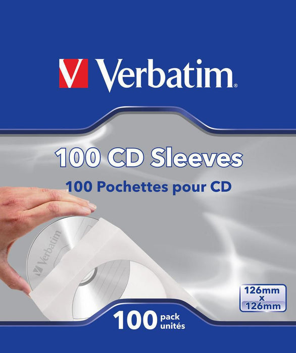 CD Sleeves (Paper) 100pk, 100