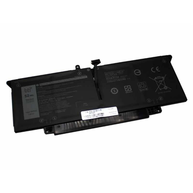Replacement 4 cell battery for Dell Latitude 7310 7410 replacing OEM part numbers HRGYV JHT2H X825P // 52Whr