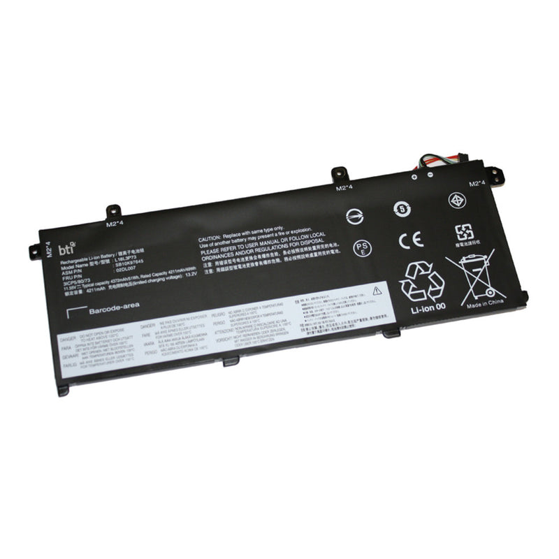BTI 3C Battery LENOVO P14S T490 51Wh 11.55V Li-Ion OEM: L18L3P73