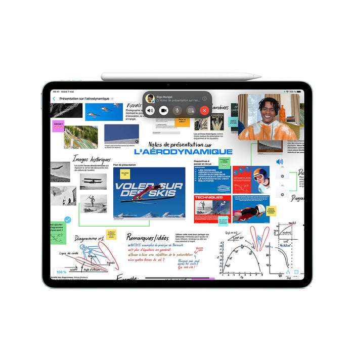 Apple Pencil Pro - Active stylus - gyroscopic - Bluetooth - for 11-inch iPad Air (M2, M3), 11-inch iPad Pro (M4), 13-inch iPad Air (M2, M3), 13-inch i